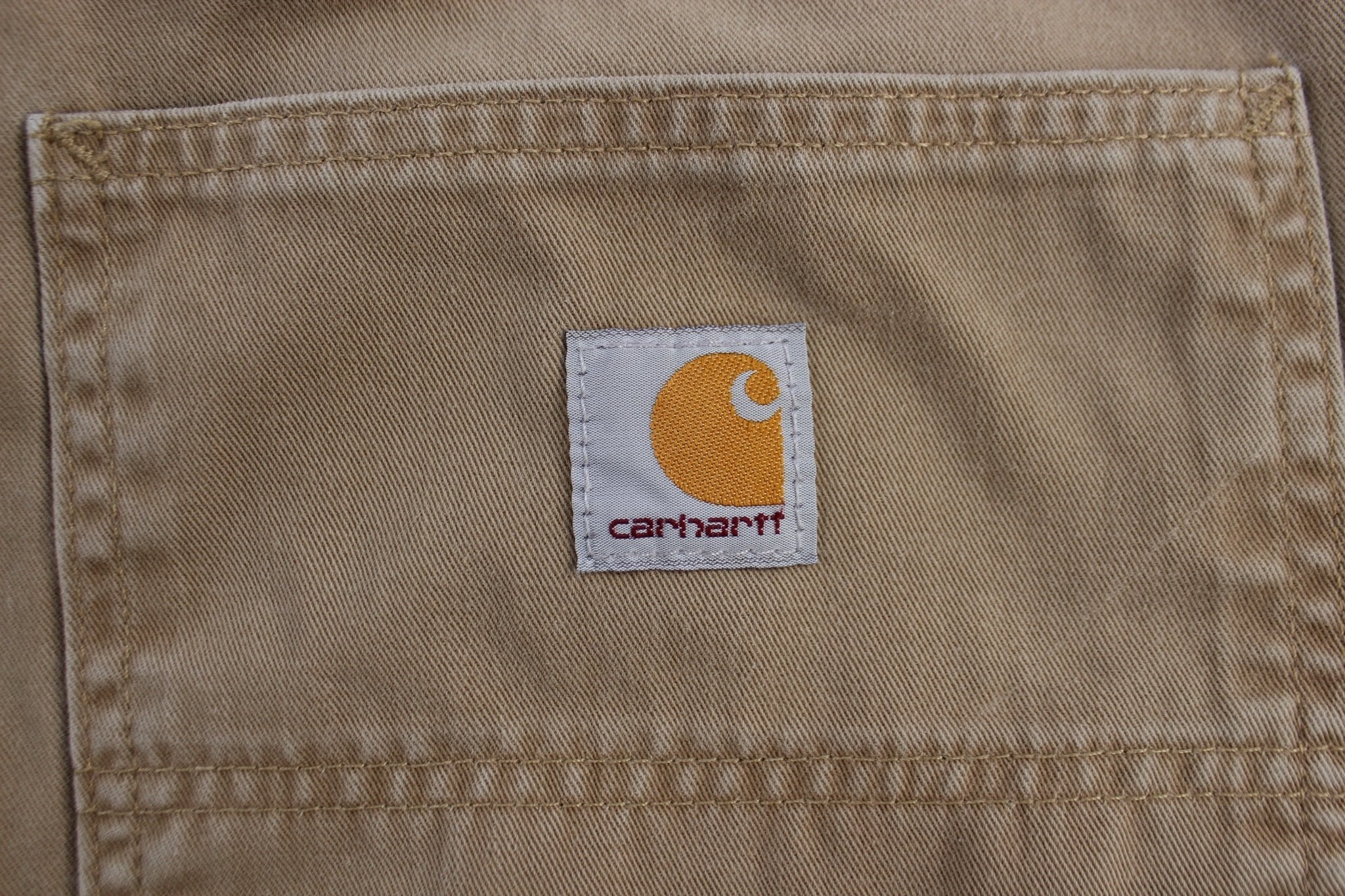Carhartt Logo Patch Khaki Pants - Pants/Shorts - Thrifted Threads