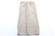 Carhartt Logo Patch Khaki Pants - Pants/Shorts - Thrifted Threads