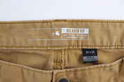 Carhartt Logo Patch Khaki Relaxed Fit Pants - Pants/Shorts - Thrifted Threads