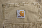 Carhartt Logo Patch Khaki Relaxed Fit Pants - Pants/Shorts - Thrifted Threads