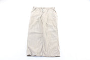 Carhartt Logo Patch Light Beige Carpenter Pants - ThriftedThreads.com