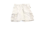 Carhartt Logo Patch Light Beige Shorts - ThriftedThreads.com