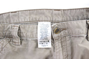 Carhartt Logo Patch Light Brown Carpenter Shorts - ThriftedThreads.com
