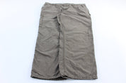 Carhartt Logo Patch Light Brown Original Fit Pants - ThriftedThreads.com