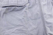 Carhartt Logo Patch Light Grey Cargo Shorts - ThriftedThreads.com