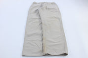 Carhartt Logo Patch Light Khaki Carpenter Pants - ThriftedThreads.com