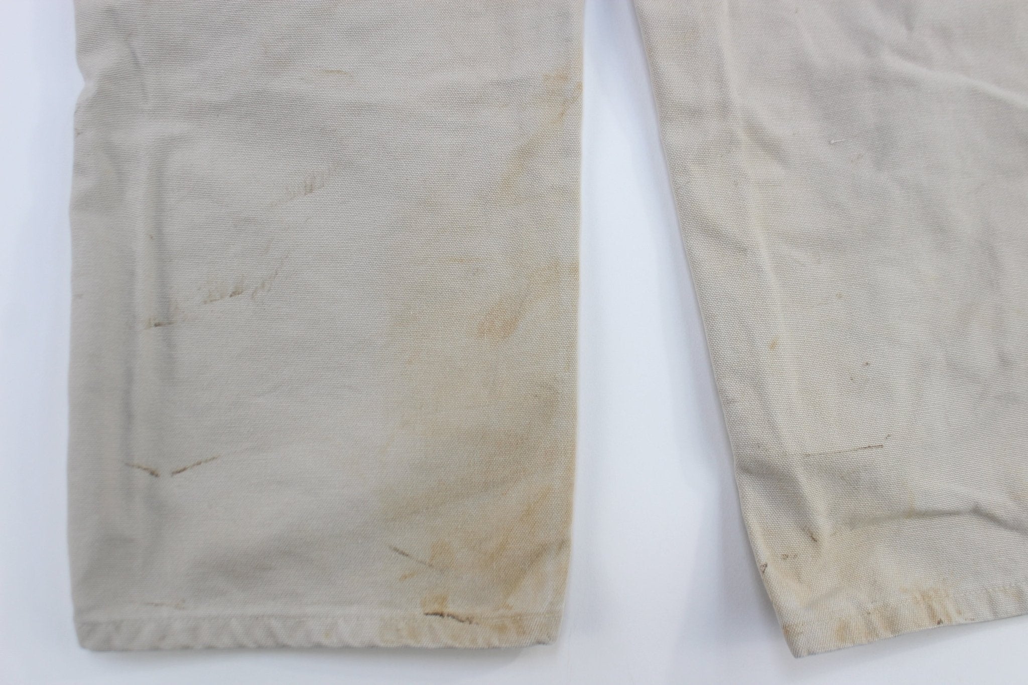 Carhartt Logo Patch Light Khaki Carpenter Pants - Pants/Shorts - Thrifted Threads