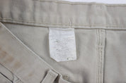 Carhartt Logo Patch Light Khaki Carpenter Pants - Pants/Shorts - Thrifted Threads