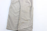 Carhartt Logo Patch Light Khaki Loose Original Fit Pants - ThriftedThreads.com