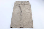 Carhartt Logo Patch Light Khaki Pants - Pants - Thrifted Threads