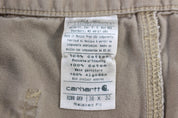 Carhartt Logo Patch Light Khaki Pants - Pants - Thrifted Threads