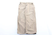 Carhartt Logo Patch Light Tan Carpenter Pants - ThriftedThreads.com