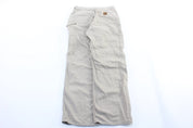 Carhartt Logo Patch Light Tan Carpenter Pants - Pants/Shorts - Thrifted Threads
