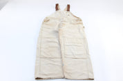 Carhartt Logo Patch Light Tan Overalls - ThriftedThreads.com
