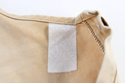 Carhartt Logo Patch Light Tan Overalls - ThriftedThreads.com