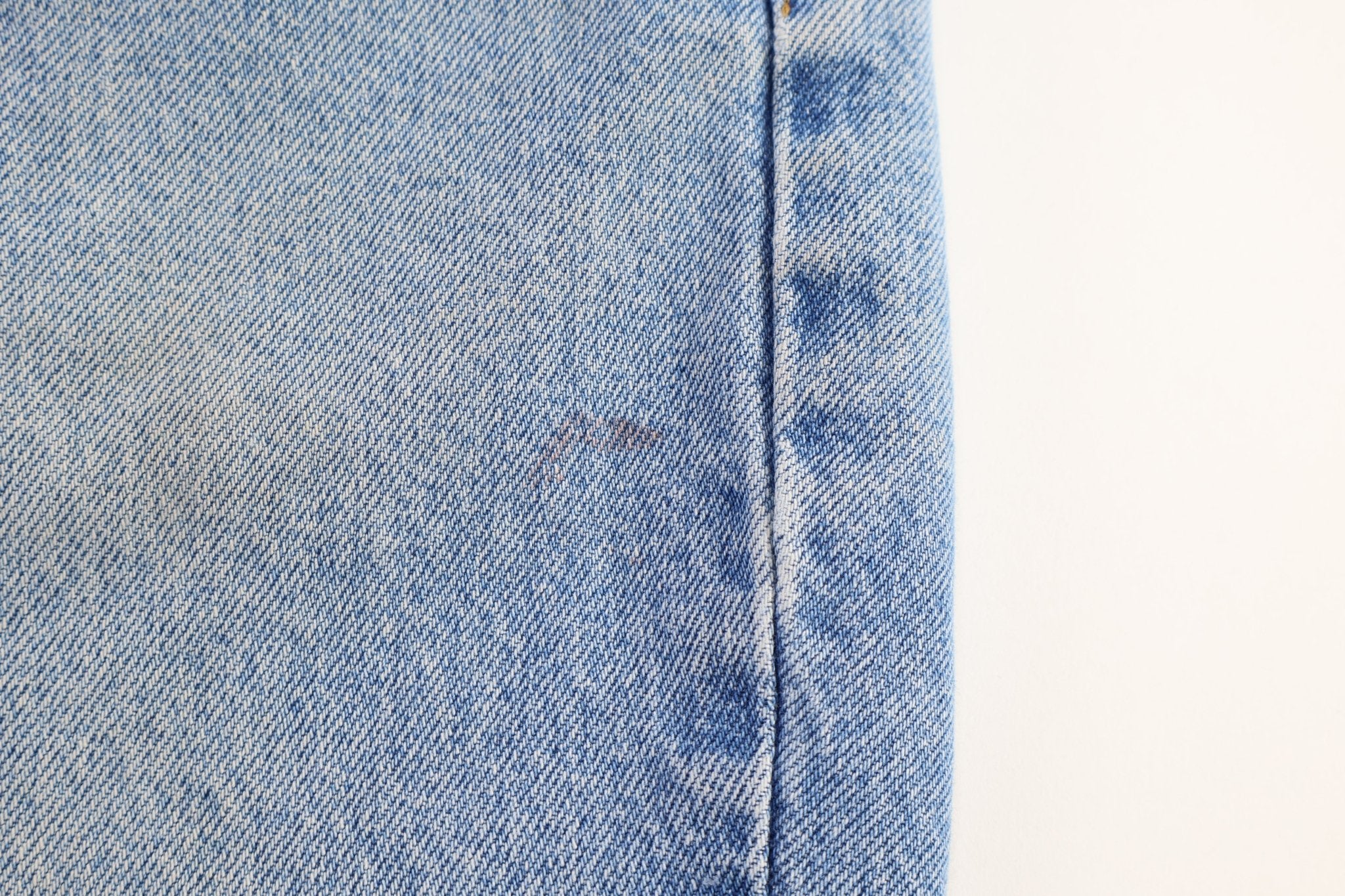 Carhartt Logo Patch Light Wash Denim Jeans - Pants - Thrifted Threads