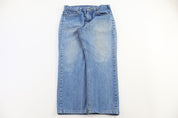 Carhartt Logo Patch Light Wash Denim Jeans - Pants - Thrifted Threads