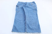 Carhartt Logo Patch Light Wash Denim Jeans - Pants/Shorts - Thrifted Threads