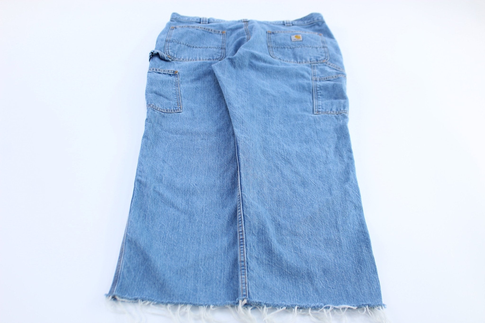 Carhartt Logo Patch Light Wash Denim Jeans - Pants/Shorts - Thrifted Threads