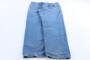 Carhartt Logo Patch Lined Relaxed Fit Denim Jeans - ThriftedThreads.com