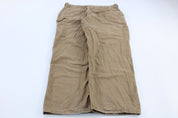 Carhartt Logo Patch Loose Original Fit Dark Khaki Pants - ThriftedThreads.com