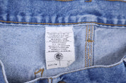 Carhartt Logo Patch Medium Wash Denim Shorts - Pants/Shorts - Thrifted Threads