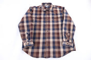 Carhartt Logo Patch Multicolor LS Button Down - Button Ups/Downs - Thrifted Threads