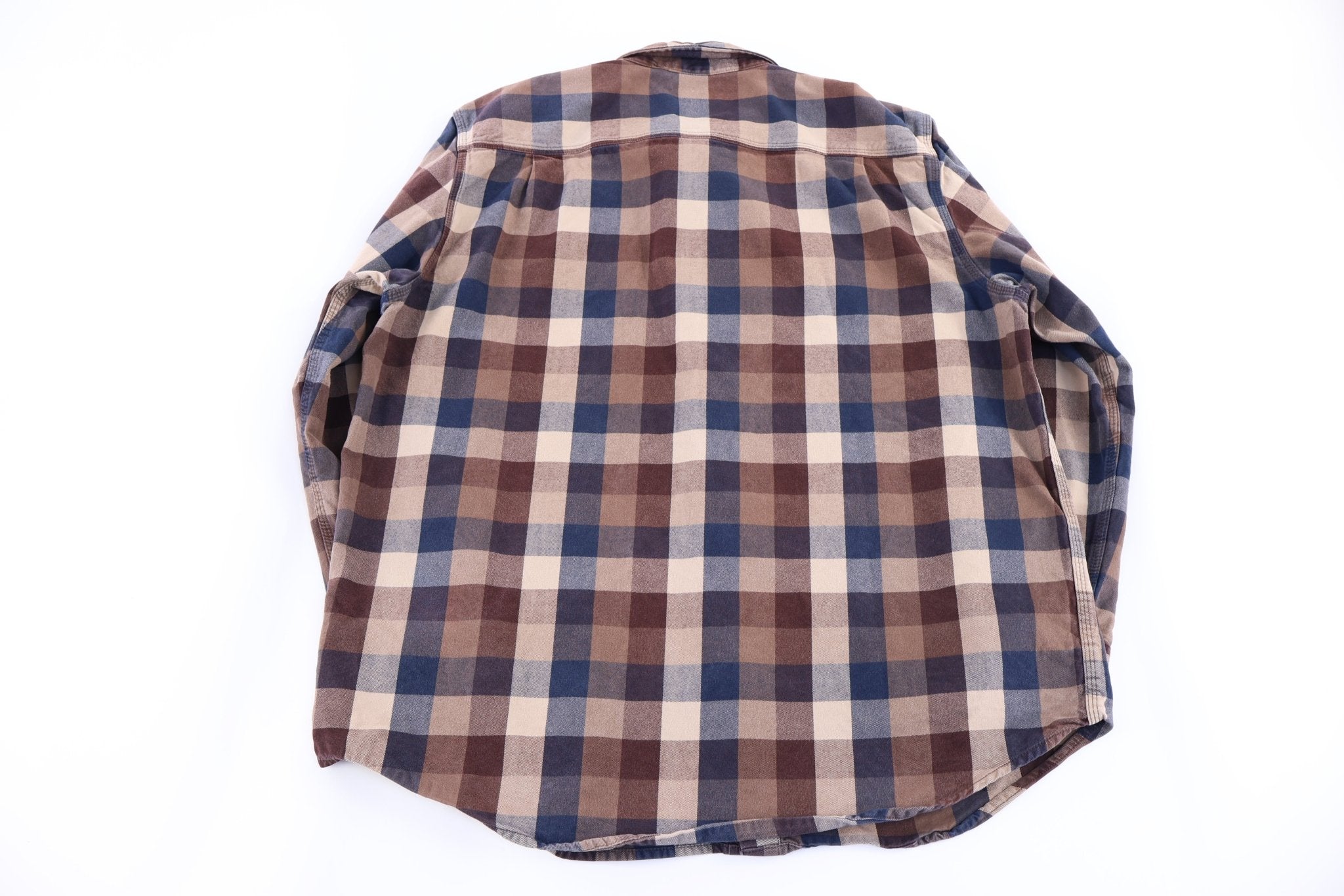 Carhartt Logo Patch Multicolor LS Button Down - Button Ups/Downs - Thrifted Threads