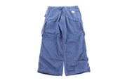Carhartt Logo Patch Navy Blue Cargo Pants - ThriftedThreads.com