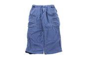 Carhartt Logo Patch Navy Blue Cargo Pants - ThriftedThreads.com