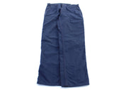 Carhartt Logo Patch Navy Blue Carpenter Pants - ThriftedThreads.com