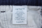 Carhartt Logo Patch Navy Blue Pants - Pants/Shorts - Thrifted Threads