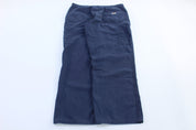 Carhartt Logo Patch Navy Blue Pants - Pants/Shorts - Thrifted Threads