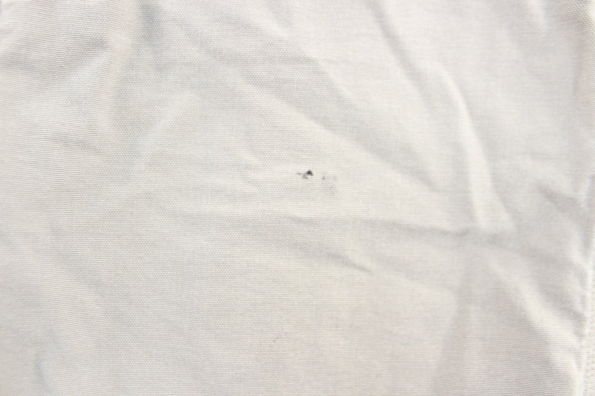 Carhartt Logo Patch Off White Carpenter Shorts - ThriftedThreads.com