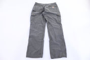 Carhartt Logo Patch Olive Cargo Pants - Pants - Thrifted Threads