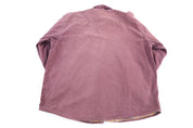Carhartt Logo Patch Purple LS Button Down - Button Ups/Downs - Thrifted Threads