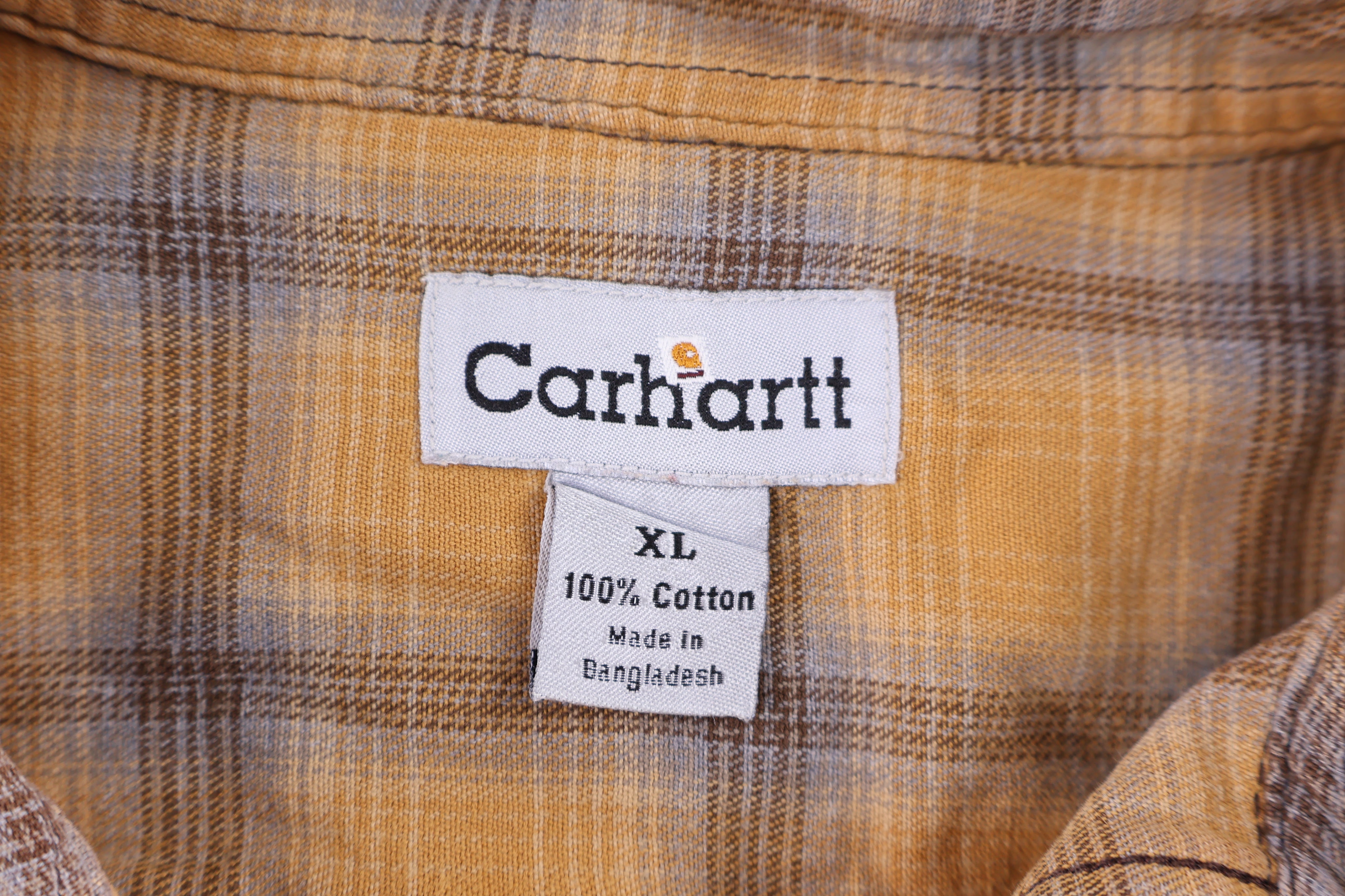 Carhartt Logo Patch Purple LS Button Down - Button Ups/Downs - Thrifted Threads