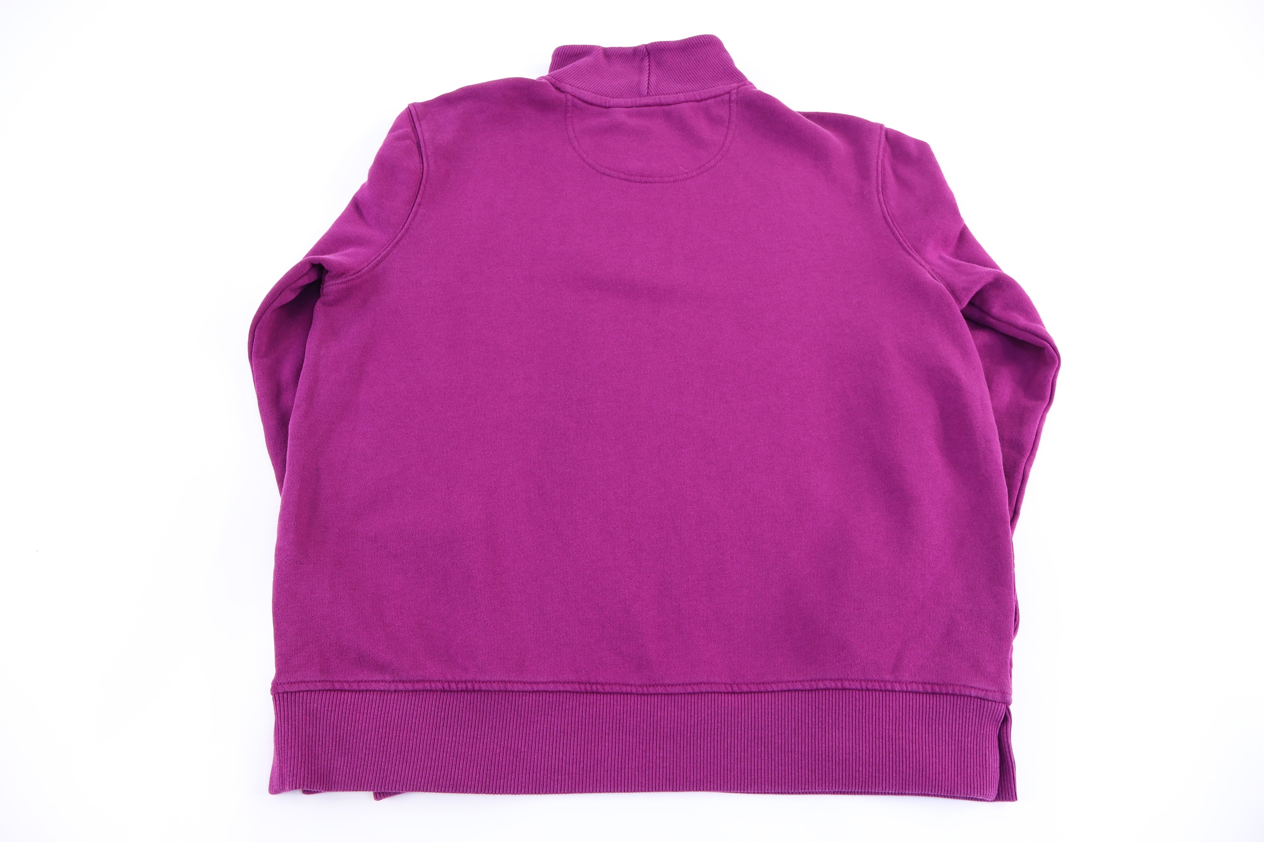 Carhartt Logo Patch Quarter Zip Sweater - Sweater - Thrifted Threads