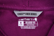 Carhartt Logo Patch Quarter Zip Sweater - Sweater - Thrifted Threads
