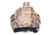 Carhartt Logo Patch RealTree Camo Zip Up Jacket - ThriftedThreads.com