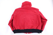 Carhartt Logo Patch Red Full Zip Jacket - Jacket - Thrifted Threads