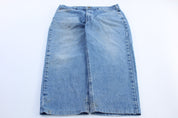 Carhartt Logo Patch Relaxed Fit Denim Jeans - ThriftedThreads.com