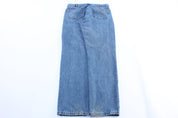 Carhartt Logo Patch Relaxed Fit Denim Jeans - ThriftedThreads.com