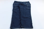 Carhartt Logo Patch Relaxed Fit Double Knee Denim Jeans - ThriftedThreads.com