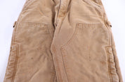 Carhartt Logo Patch Sherpa Lined Double Knee Pants - pants - Thrifted Threads