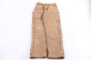 Carhartt Logo Patch Sherpa Lined Double Knee Pants - pants - Thrifted Threads