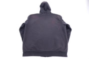 Carhartt Logo Patch Sherpa Lined Full Zip Jacket - Jacket - Thrifted Threads