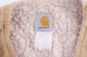 Carhartt Logo Patch Sherpa Lined Full Zip Vest - Vest - Thrifted Threads