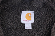 Carhartt Logo Patch Sherpa Lined Full Zip Vest - Vest - Thrifted Threads