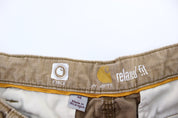 Carhartt Logo Patch Tan Cargo Shorts - ThriftedThreads.com